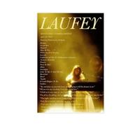 DUMPER Poster sur toile Singer Laufey - Décoration pour chambre à coucher, bureau, chambre - Cadeau - 30 x 45 cm