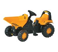 Rolly Toys - 02 424 7 - Tracteur À Pédales - Rollydumperkid Jcb + Benne Basculante, Citronier