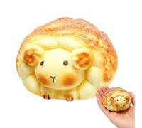 Dumpling , Food Squeeze Toy | Cute Lamb Puff Slow Rising Stress Relieving Fidget | Pinching Venting Artifact | Soft Squeeze for Kids Teens Adults Work Study Home Office Travel Party Favors