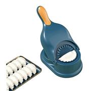 Dumpling Maker 2 in 1 Dough Press Set Dumpling Skin Maker Mould Kitchen Gadget Blue dough press