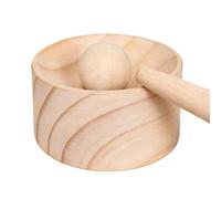Dumpling Maker - Non Stick Wooden Kitchen Gadget for Shaping Dough, Creating Perfect Dumplings with Manual Press Design, Dumpling Skin Mold for Home Kitchen Apartment Restaurant Party