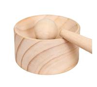 Dumpling Maker Press - Wood 8x3cm | Non-Stick Dumpling Mold And Wrapper Skin Maker, Kitchen Tool For Uniform Dough | For Homemade Chinese Dumplings Apartment Restaurant Holiday Spring Festival