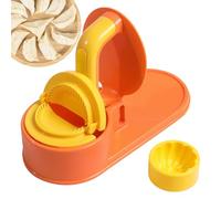 Dumpling Press - Handheld Dumpling Mold Dough Presser | Easy Safe Kitchen Appliance For Wrapping Dumplings, Pastry Making Tool For Friends Lovers Application With Culinary Scénario