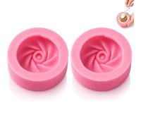 Dumpling Silicone Mold, Reusable Dumpling Maker for Homemade Food Shapes (2PC,M)