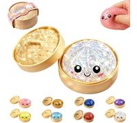 Dumpling Squishy Cute Stress Relief, Slow Rising Squishy Dumpling for Adults, Sensory Fidget Squeeze for Desk & Office (HH)