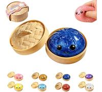 Dumpling Squishy Cute Stress Relief, Slow Rising Squishy Dumpling for Adults, Sensory Fidget Squeeze for Desk & Office (CC)