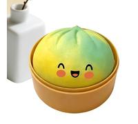 Dumpling Sqùishy Géant - 8.5cm Boule Anti Stress Arc-en-Ciël | Jouet Presse Doux Fidget Collection - Paillettes Relaxation Bureau Décoratif | Cadeau Adulte Sensoriel Durable