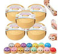 Dumpling Squishy Mystery,2026 Nouveau Glitter Squishy Dumpling,Anti-Stress Soft Ball Relâcher Tension,Surprise Amusante pour Les Jours Occupés,Random Colors (Aléatoire 5pcs)