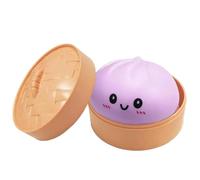 Dumpling Stress Relief Toy - Slow Rising Squeeze Ball, Soft Sensory Fidget | Calming Hand Accessory for Kids, Adults, Home, Office, Study, Travel, Party, Classroom, Goodie Bag, Favors