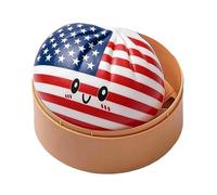 Dumplings Adorablement Doux Et Sculptables pour La Coupe du Monde 2026, Drapeau Mystère Arc-en- De 4 Pouces, Petits Et Sculptables, Une Pâte Douce Et Sculptable Spécialement Conçue