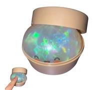 Dumplings Squishy, Glitter Dumpling Squishy Toy, Cute Dumplings Squishiest with Steamer Box, Stress & Anxiety Relief Toys for Kids & Adults Non-Edible for Home Office (B)