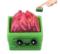 Dumpster Fire Clickie Fidget, Resin Dumpster Fire Clickie Figurines Table Centerpiece, Office Desk Decor, Keyboard Fidget, Clicker Fidget, for Students, Office Workers, Gamers(1 Red)