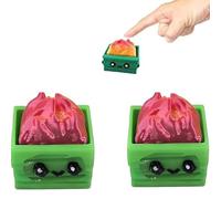 Dumpster Fire Clickie Fidget, Resin Dumpster Fire Clickie Figurines Table Centerpiece, Office Desk Decor, Keyboard Fidget, Clicker Fidget, for Students, Office Workers, Gamers(2 Reds)