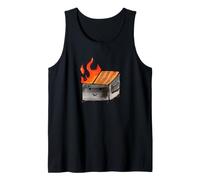 Dumpster Fire Everything 's Fine Débardeur