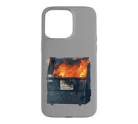 Dumpster Fire - Graphique Meme Amusant Coque pour iPhone 15 Pro Max
