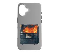 Dumpster Fire - Graphique Meme Amusant Coque pour iPhone 16