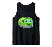 Dumpy The Garbage Truck Design Personnage Souriant pour Enfants Débardeur