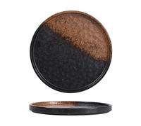 DUMRALBQE Assiettes Occidentales Assiette à dîner en céramique for steak pizza créative de cuisine occidentale pour Restaurants et Familles(1,20x2cm)