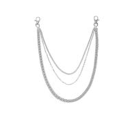 DUMRALBQE Chaîne de Pantalon pour Homme Chaîne de Pantalons de Jeans à chaîne Hip-hop Simple for Hommes et Femmes Hip-hop