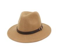 DUMRALBQE Chapeaux de Jazz Men's Large Brim Hat Couple Jazz Bowler pour Hommes(Colour 6)