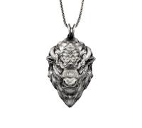 DUMRALBQE Collier Punk Collier pendentif punk for homme, bijou personnalisé au design hip-hop pour Hommes et Femmes