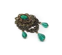 DUMRALBQE Épingle de Costume Vintage littéraire Gothique Baroque épinglette épinglette Broche Accessoire de Costume