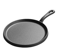 DUMRALBQE Poêles à Frire Pan à crêpe en fonte Planche de barbecue Plaque universelle épaissie pour la Cuisine