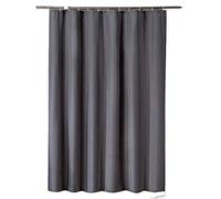 DUMRALBQE Rideau de Douche Rideau de Douche d'hôtel imperméable pour Hôtels et Particuliers(Dark Grey,180x180cm)