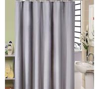 DUMRALBQE Rideau de Douche Rideau de Douche d'hôtel imperméable pour Hôtels et Particuliers(Light Grey,180x180cm)