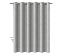 DUMRALBQE Rideau de Douche Rideau de Douche Salle Bain imperméable Rideaux en Tissu pour Hôtels et Particuliers(Gray,180x200cm)