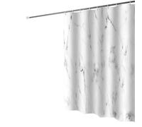 DUMRALBQE Rideau de Douche Rideaux d'hôtel de Salle Bains Simples, Rideau Douche imperméable épaissi pour Hôtels et Particuliers(200x180cm)