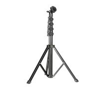 DUMRALBQE Trépied de Téléphone Trépied télescopique à gâchette réglable en Hauteur pour Un Usage Quotidien(130cm)