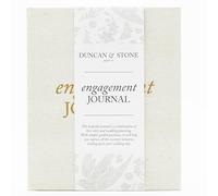 Duncan & Stone Journal de fiançailles Ivoire | Livre pour couples et futures mariées | Cadeaux pour les nouvelles mariées | Planificateur pour rêves et souvenirs