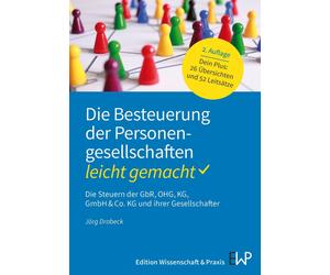 Duncker & Humbl Die Besteuerung Der Personengesellschaften - Leicht Gema (Poche)