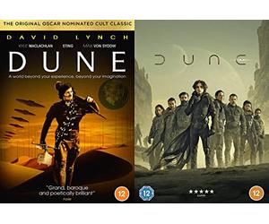 Dune By David Lynch/ Dune 2021 DVD - Dune DVD By David Lynch & Dune 2021 DVD - Dune 2 Film Collection DVD