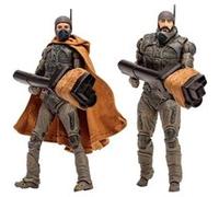 Dune, deuxième partie - Pack de 2 figurines Stilgar & Shishakli (Gold Label) 18 cm Multicolore G