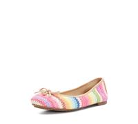 Dune LONDON Ballerines 'Hallo' bleu / jaune clair / vert clair / rose clair, Taille 39