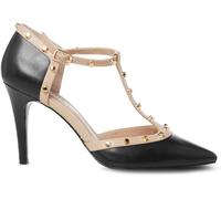 Dune London Cliopatra Heeled Sandals Black Syn 028 3 (36) Female