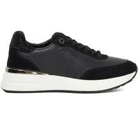 Dune London Dune London Black Emotion Gold Clip Lace-Up Runner Trainers
