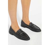 Dune London Dune London Black Gazillion Studded Loafers Black 4 EU 37