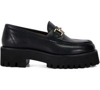 Dune London Dune London Black Groundbreaking Chunky Branded Loafers Black 8 EU 41