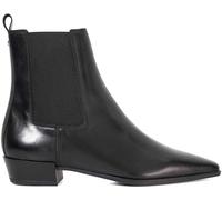 Dune London Dune London Black Parkas Chisel Western Chelsea Boots