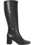 Dune London Dune London Black Sanna Square Toe Smart High Boots