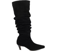 Dune London Dune London Black Saunders Slouchy Kitten Heel Boots