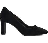 Dune London Dune London Black Standard Fit Arriving Comfort Mid Block Heel Suede Shoes Black EU 39 (UK 6)