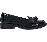 Dune London Dune London Black Wide Fit Grape Branded Tassel Trim Loafers Black 6 EU 39
