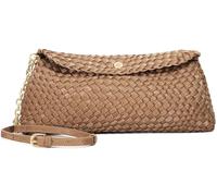 Dune London Dune London Brown Encourage Woven Clutch Bag