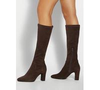 Dune London Dune London Brown Standard Fit Simple Stretch Knee High Boots