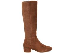 Dune London Dune London Brown Standard Fit Tayla Smart Stretch High Leg Boots