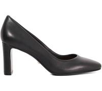 Dune London Dune London Charcoal Black Standard Fit Arriving Comfort Mid Block Heel Suede Shoes Charcoal Black EU 39 (UK 6)